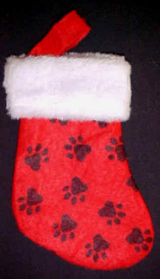 PET PAWS XMAS STOCKINGS