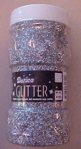 DARICE GLITTER SILVER